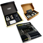 Beginners Box + 3 Extra Practice Locks + Definitive How-to Guidebook