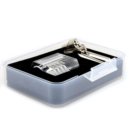 Dangerfield Clear Acrylic Practice Lock - Standard Pins