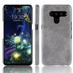 Shockproof Litchi Texture PC + PU Protective Case for LG V50 ThinQ 5G, For LG V50 ThinQ 5G