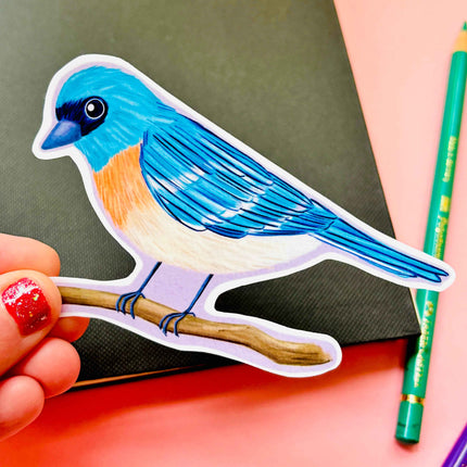 Birbfest 2025 Illustrated Birds 10cm Vinyl Sticker