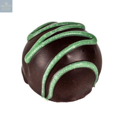 Lime Fruit Cream - flavoured fondant cream in dark chocolate 13g