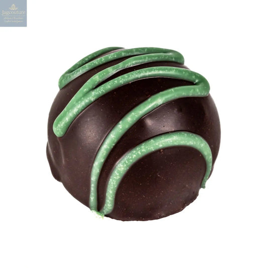 Lime Fruit Cream - flavoured fondant cream in dark chocolate 13g