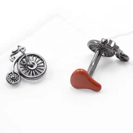 Luxury Retro Penny Farthing Bike Cufflinks