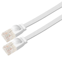 Maplin CAT6 RJ45 Plug Flat UTP Ethernet Network Cable - White