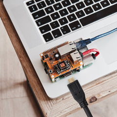 Maplin HDMI-A to Micro HDMI-D 4K Ultra HD 30Hz Cable with Ethernet & Gold Connectors - Black, 3m