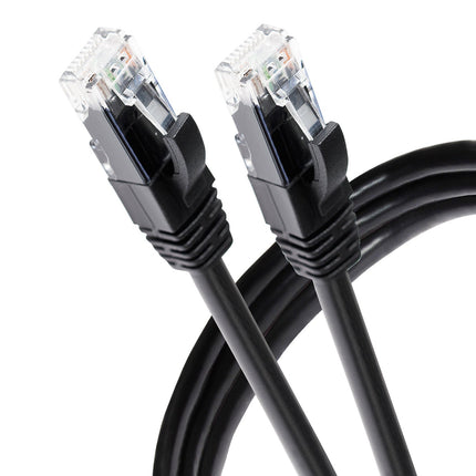 Maplin Outdoor External CAT6 Copper UTP Ethernet Network Cable - Black