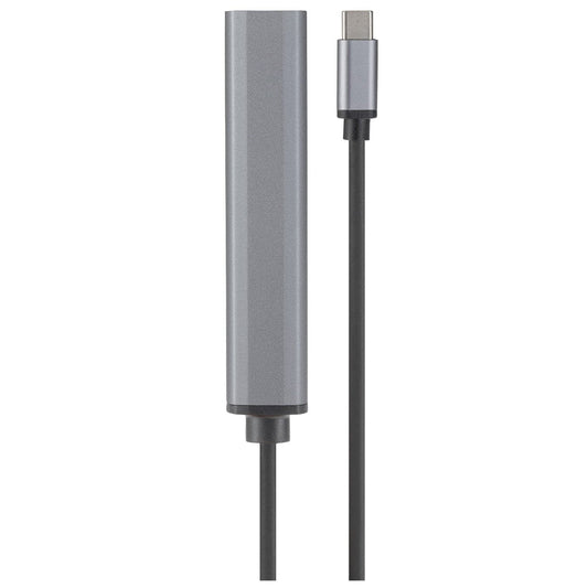 Nikkai USB-C Multiport Hub to 4x USB-C with 13cm Cable