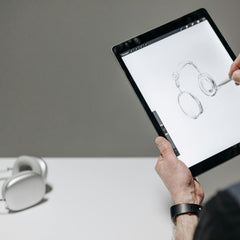 Maplin Stylus Pen for Post-2018 Apple iPad Models with Magnetic Casing & Super Fine Nib