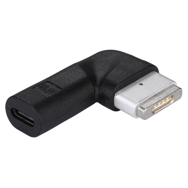 USB-C / Type-C Female to 5 Pin MagSafe 2 (T-Shaped) Male Charge Adapter, Type-C to MagSafe 2