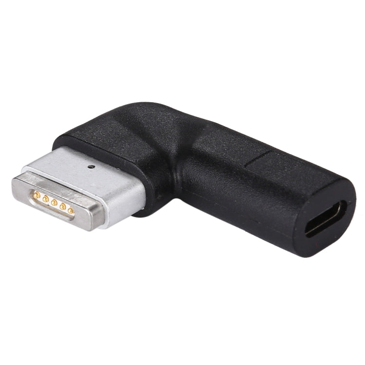 USB-C / Type-C Female to 5 Pin MagSafe 2 (T-Shaped) Male Charge Adapter, Type-C to MagSafe 2