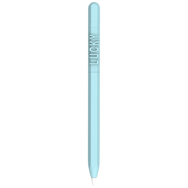 LOVE MEI For Apple Pencil 2 Number Letter Design Stylus Pen Silicone Protective Case Cover, For Apple Pencil 2