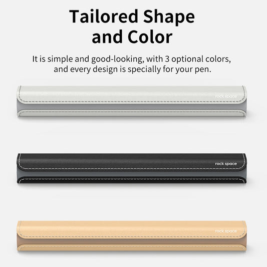 ROCK SPACE RPC1610 For Huawei M-Pen 2 PU Leather+Silicone Anti-drop Magnetic Absorption Storage Pen Box