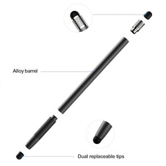 JOYROOM JR-DR01 Universal Dual-head Replaceable Silicone Tips Passive Tablet Stylus Pen