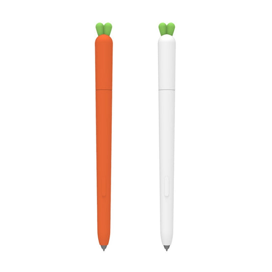 Cute Carrot Liquid Silicone Protective Cover for Samsung Galaxy Tab S6 Lite, For Samsung Galaxy Tab S6 Lite