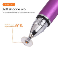 Universal Silicone Disc Nib Capacitive Stylus Pen, Stylus Purple, Stylus Red, Stylus Rose Red, Stylus Silver, Stylus Sky Blue, Stylus Black, Stylus Green, Stylus Gold, Stylus Blue