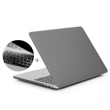 ENKAY Hat-Prince 2 in 1 Frosted Hard Shell Plastic Protective Case + US Version Ultra-thin TPU Keyboard Protector Cover for 2016 New MacBook Pro 15.4 inch with Touchbar (A1707), 15.4 inch with Touch Bar US Version, 15.4 inch with Touch Bar