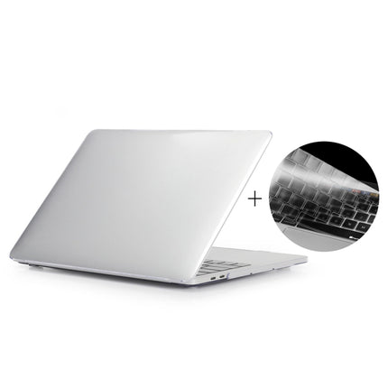 ENKAY Hat-Prince 2 in 1 Crystal Hard Shell Plastic Protective Case + US Version Ultra-thin TPU Keyboard Protector Cover for 2016 New MacBook Pro 13.3 inch with Touchbar (A1706), 13.3 inch with Touch Bar US Version