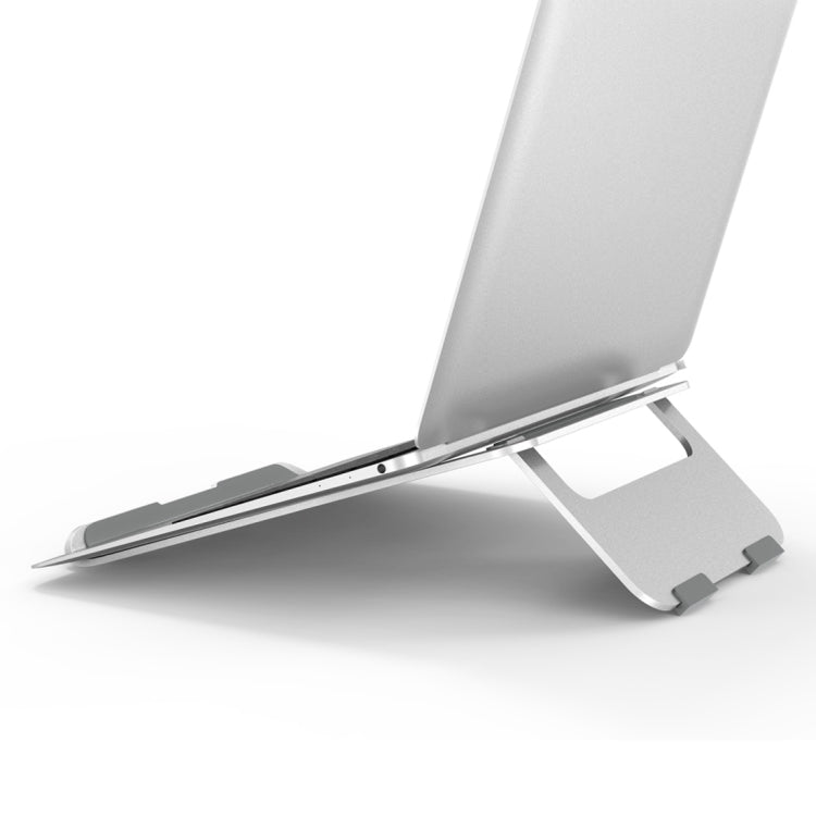 Universal Folding Aluminum Alloy Desktop Height Extender Holder Stand for Macbook, Samsung, Sony, Lenovo and other 17 inch and Below Laptops