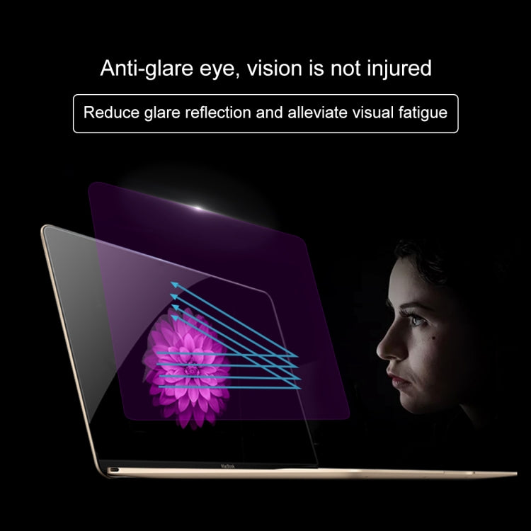 9H Surface Hardness Anti Blue-ray Explosion-proof Tempered Glass Film for Macbook Pro 13.3 inch with Touch Bar (A1706), For Macbook Pro 13.3 inch with Touch Bar (A1706)