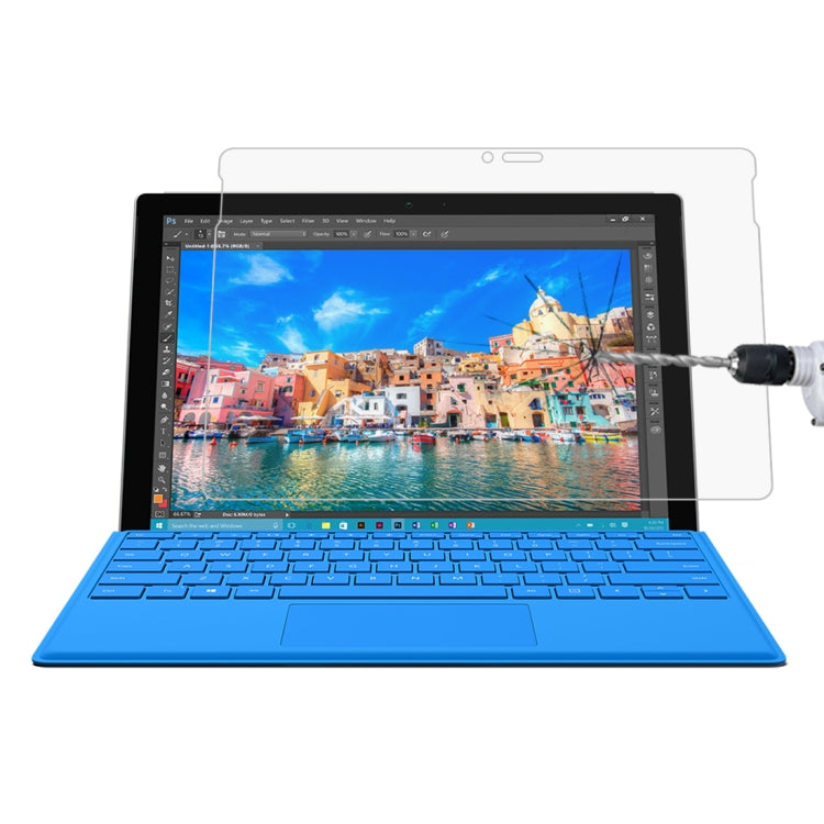 0.4mm 9H Surface Hardness Full Screen Tempered Glass Film for Microsoft Surface 3 10.8 inch, For Surface 3 10.8 inch