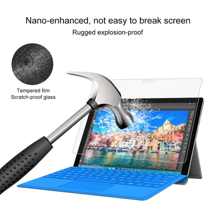 0.4mm 9H Surface Hardness Full Screen Tempered Glass Film for Microsoft Surface 3 10.8 inch
