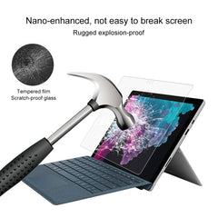 0.4mm 9H Surface Hardness Full Screen Tempered Glass Film for Microsoft Surface Pro 6 12.3 inch, For Surface Pro 6 12.3 inch