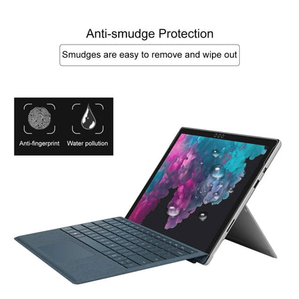 0.4mm 9H Surface Hardness Full Screen Tempered Glass Film for Microsoft Surface Pro 6 12.3 inch