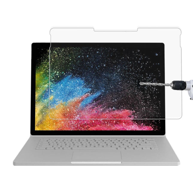 0.4mm 9H Surface Hardness Full Screen Tempered Glass Film for Microsoft Surface Book 2 15 inch