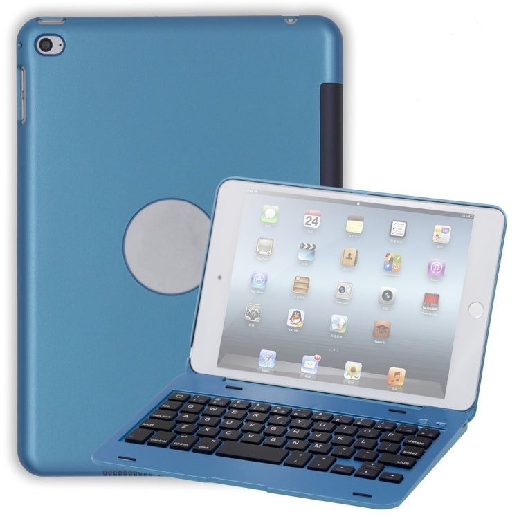 F1+ For iPad mini 5 / 4 Laptop Version Plastic Bluetooth Keyboard Tablet Case