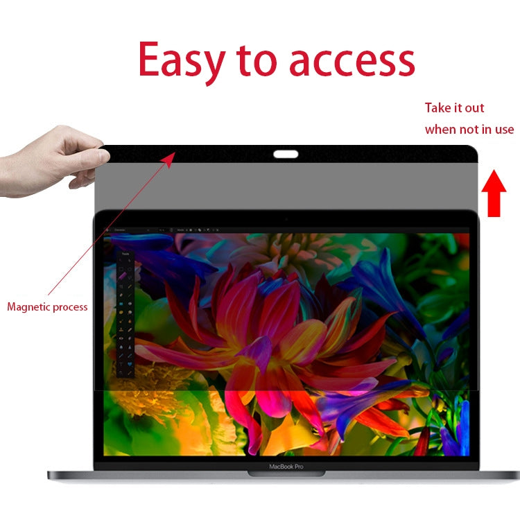 Magnetic Privacy Anti-glare PET Screen Film for MacBook Pro 13.3 inch with Touch Bar (A1706), Pro 13.3(A1706)