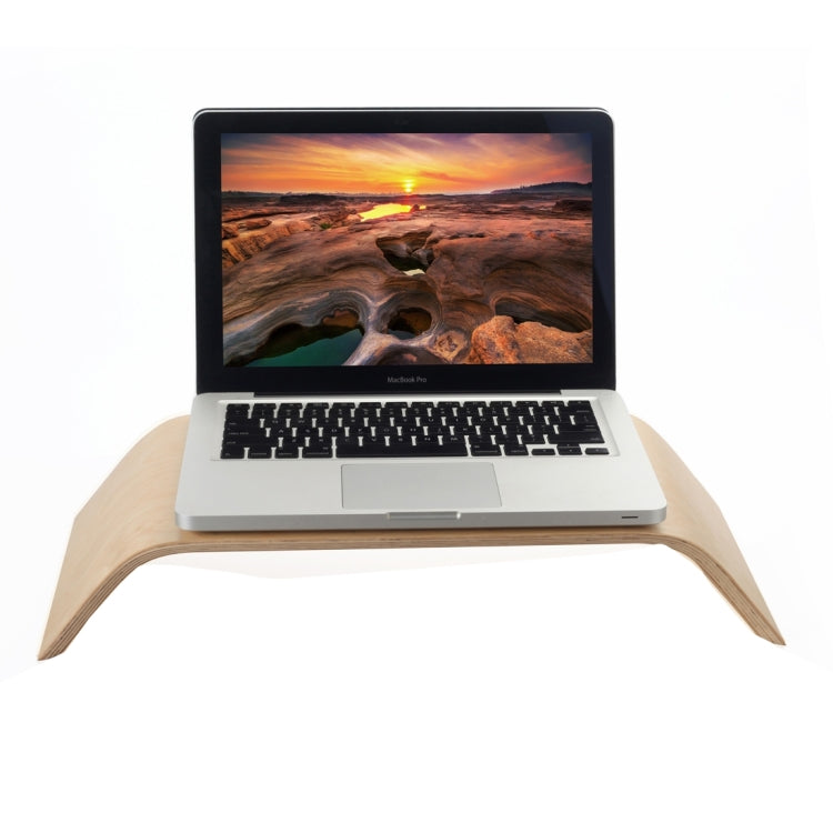 SamDi Artistic Wood Grain Desktop Holder Stand Cradle for Apple Macbook, ASUS, Lenovo, MBC6006A, MBC6006B