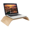 SamDi Artistic Wood Grain Desktop Holder Stand Cradle for Apple Macbook, ASUS, Lenovo, MBC6006A, MBC6006B