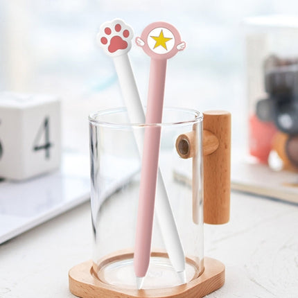 Cute Cartoon Silicone Protective Cover for Apple Pencil 2(Cat Claw Pink), For Apple Pencil 2