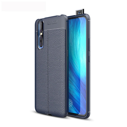 Litchi Texture TPU Shockproof Case for Vivo X27