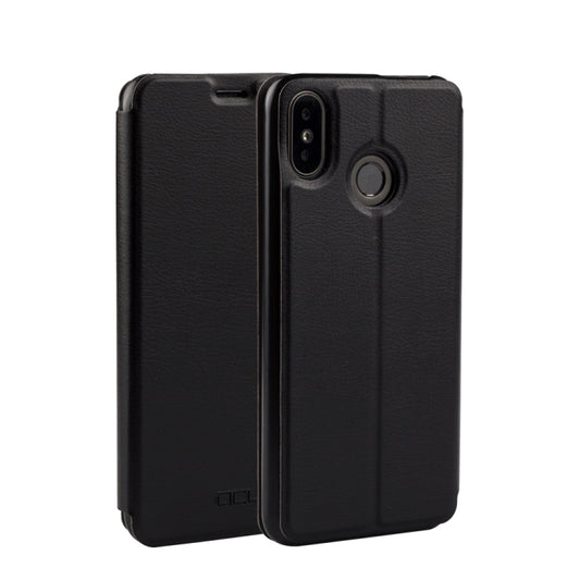 HOMTOM Spring Texture Horizontal Flip Leather Case for HOMTOM C2 with Holder