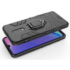 PC + TPU Shockproof Protective Case with Magnetic Ring Holder for OnePlus 7, For OnePlus 7