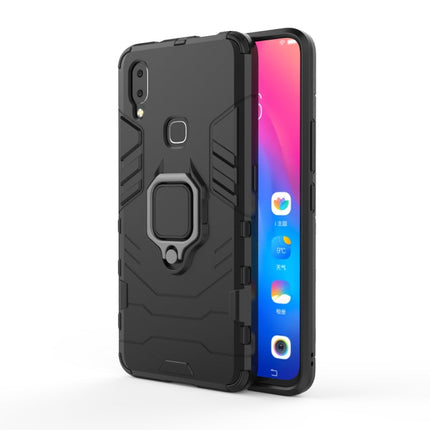 PC + TPU Shockproof Protective Case for Vivo NEX A, with Magnetic Ring Holder