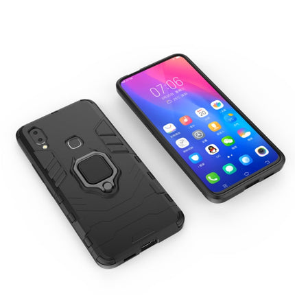 PC + TPU Shockproof Protective Case for Vivo NEX A, with Magnetic Ring Holder