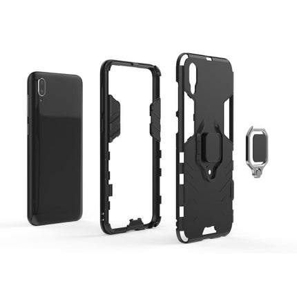 PC + TPU Shockproof Protective Case for Vivo Y97, with Magnetic Ring Holder