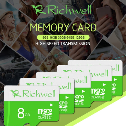 Richwell 32GB High Speed Class 10 Micro SD(TF) Memory Card