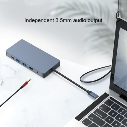 Blueendless 12 In 1 Multi-function Type-C / USB-C HUB Expansion Dock
