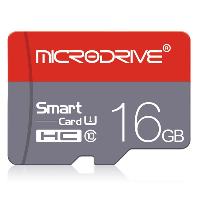 Microdrive 16GB High Speed Class 10 Micro SD(TF) Memory Card, 16GB