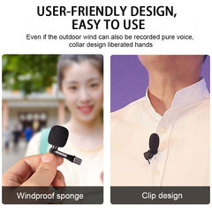 YICHUANG YC-LM10 USB-C / Type-C Intelligent Noise Reduction Condenser Lavalier Microphone, Cable Length: 1.5m, YC-LM10