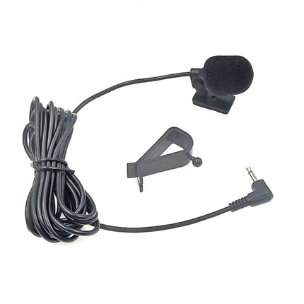 ZJ015MR Mono 3.5mm Angle Head Plug Car Navigation DVD External Paste Microphone, Length: 3m, Mono 3.5mm Angle Head