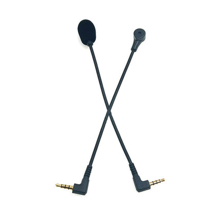 ZJ033MR-03 15.5cm 4 Level Pin 3.5mm Angle Head Plug Gaming Headset Sound Card Live Microphone, 15.5cm 4 Level Pin Angle Head