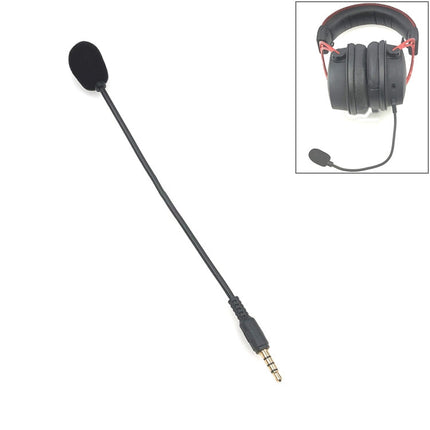 ZJ033MR-03 19cm 4 Level Pin 3.5mm Straight Plug Gaming Headset Sound Card Live Microphone