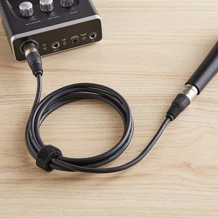 3m 3-Pin XLR Male to XLR Female Microphone Cable, Length: 3m
