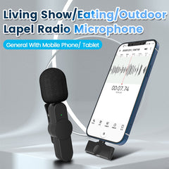 EP033T 8 Pin Interface Lavalier Wireless Radio Microphone, EP033T 8 Pin