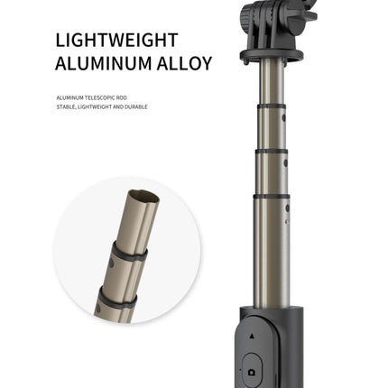 Q03 Bluetooth Remote Control Tripod Selfie Stick Phone Holder, Q03 (White), Q03 (Black)