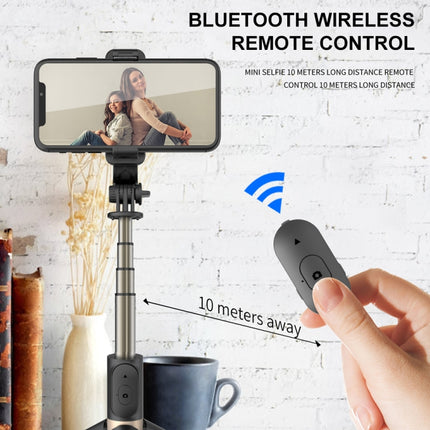 Q03 Bluetooth Remote Control Tripod Selfie Stick Phone Holder, Q03 (White), Q03 (Black)